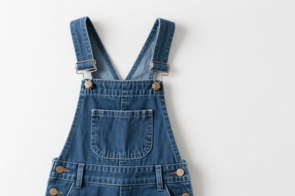 Cotton girls' overalls