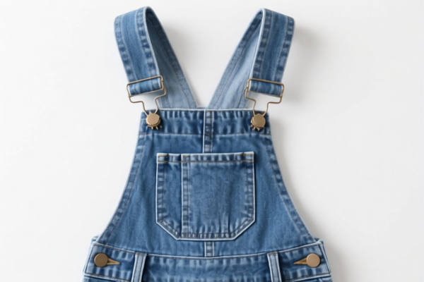 Cotton girls' overalls