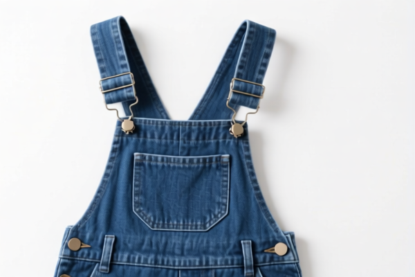 Cotton girls' overalls