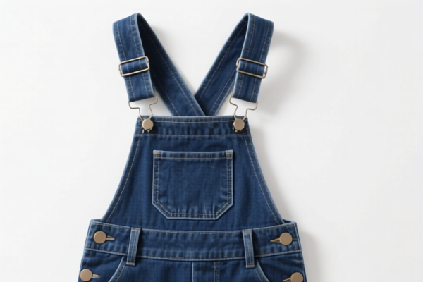 Girls' Synthetic Fiber Bib Overalls