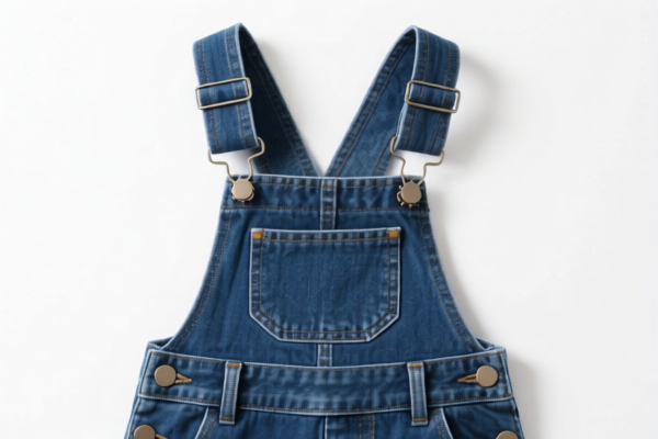Girls' Synthetic Fiber Bib Overalls