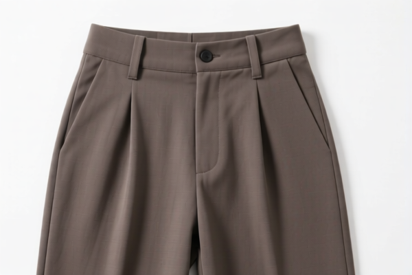 Girls' Synthetic Fiber Trousers