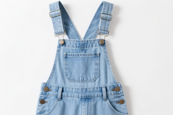 Girls' Lightweight Bib Overalls