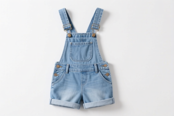 Girls' Lightweight Bib Overalls