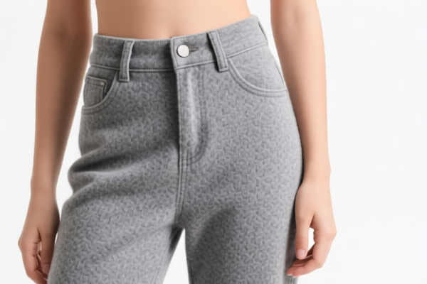 Girls' Wool Blend Casual Pants