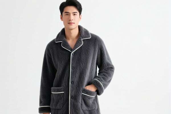 Men's Wool_Fine Animal Hair Winter Pajamas