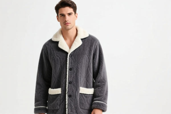 Men's Wool_Fine Animal Hair Winter Pajamas