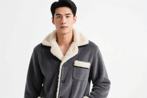 Men's Wool_Fine Animal Hair Winter Pajamas