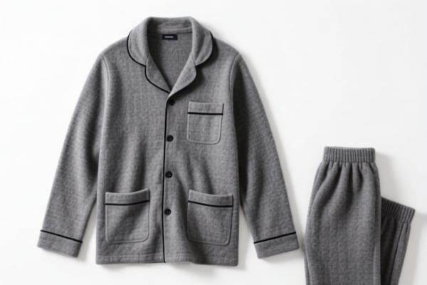 Wool_Fine Animal Hair Men's Pajamas