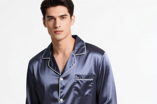 Men's silk pajamas