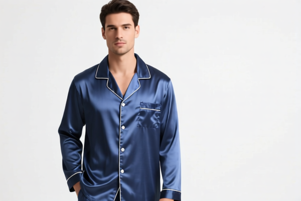 Men's silk pajamas