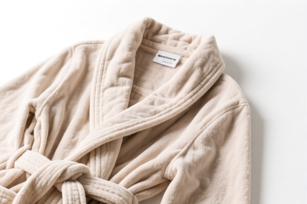 Men's_Boys Polyester Hotel Bathrobes