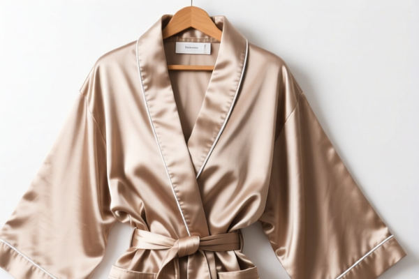 Men's_Boys Silk Hotel Bathrobes