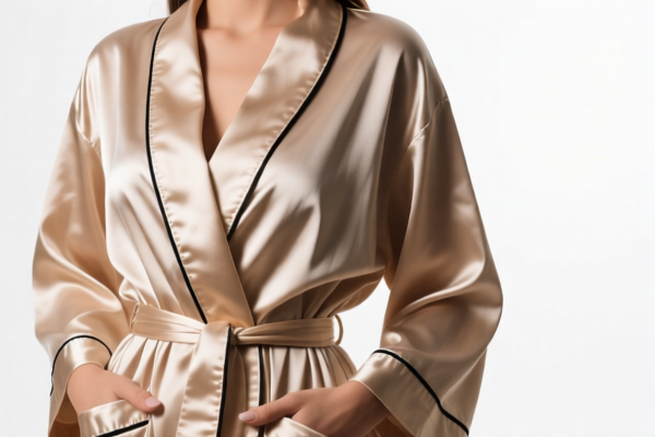 Men's_Boys Silk Hotel Bathrobes