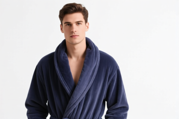 Men's_Boys Winter Bathrobes (Other Materials)