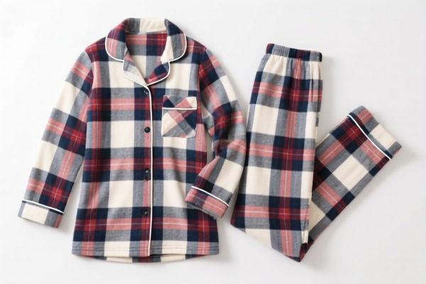 Women's_Girls' Flannel Pajamas of Wool or Fine Animal Hair