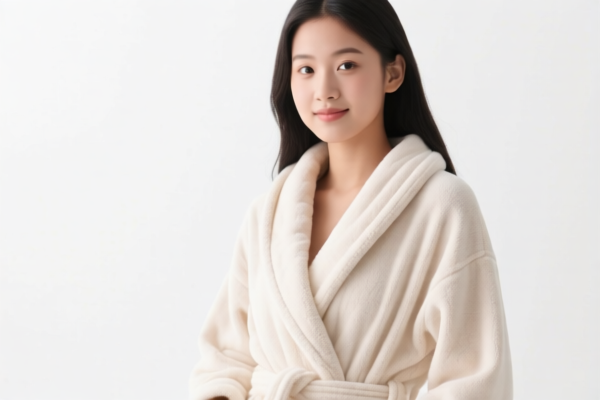 Girls' Wool Bathrobe