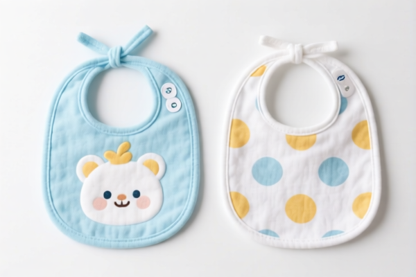 Cotton Baby Drool Bibs
