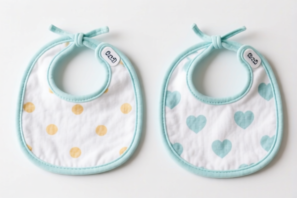 Cotton Baby Drool Bibs
