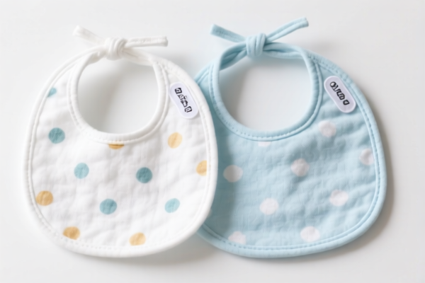 Cotton Baby Drool Bibs