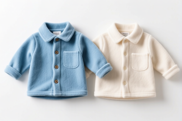Baby artificial fiber flannel shirts
