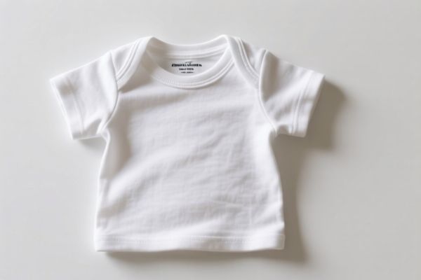 Infant artificial fiber shirts