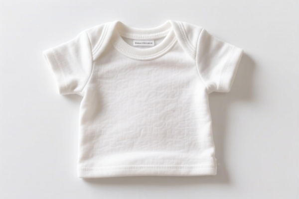 Infant shirts of other textile materials