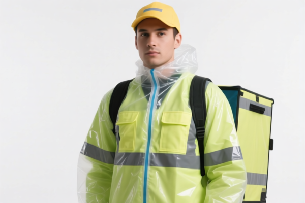 Rubber_Plastic Coated Delivery Worker Clothing
