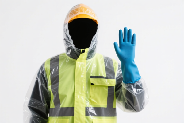 Rubber_Plastic Coated Delivery Worker Clothing