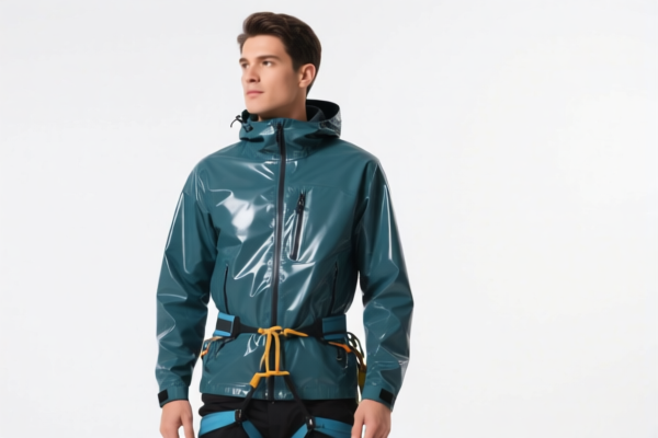 Men's_Boys' Plastic Coated Climbing Jacket