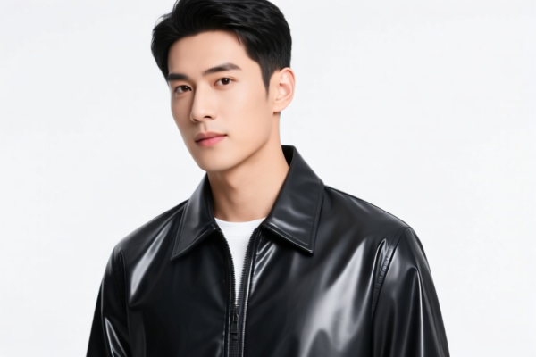 Men's_Boys' Plastic Laminated Casual Jacket