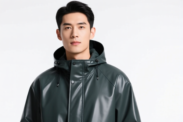 Men's_Boys' Rubber_Plastic Coated Windbreaker