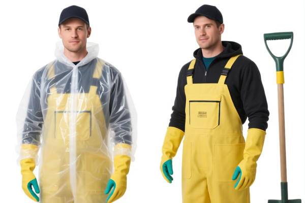 Rubber_Plastic Coated Men's_Boys' Gardening Wear