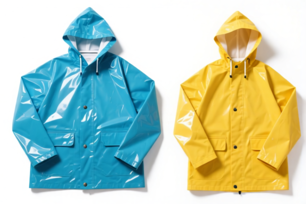 Rubber_Plastic Coated Men's_Boys' Raincoats