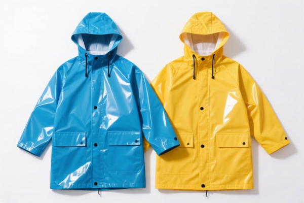Rubber_Plastic Coated Men's_Boys' Raincoats