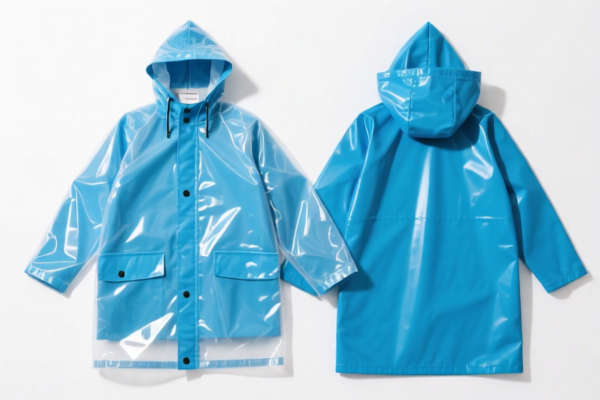 Rubber_Plastic Coated Men's_Boys' Raincoats
