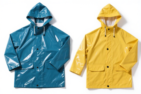 Rubber_Plastic Coated Men's_Boys' Raincoats