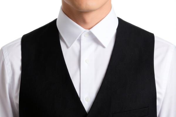 Men's or Boys' Vests of other fabrics