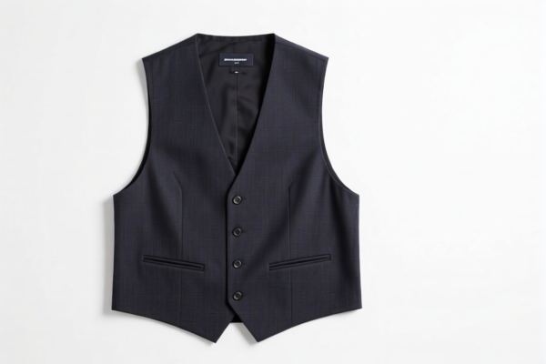 Men's or Boys' Vests of other fabrics