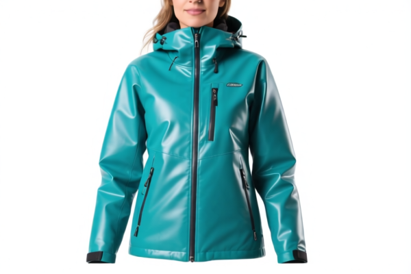 Women's Rubber_Plastic Coated Ski Jacket