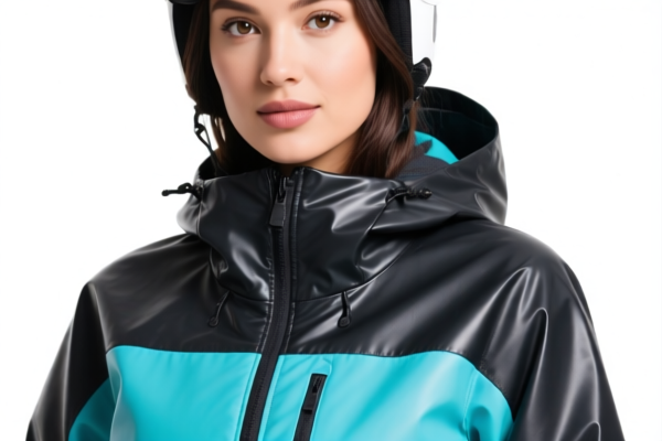 Women's Rubber_Plastic Coated Ski Jacket