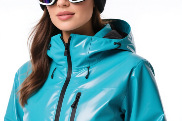 Women's Rubber_Plastic Coated Ski Jacket