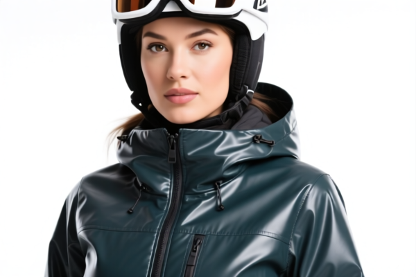 Women's Rubber_Plastic Coated Ski Jacket