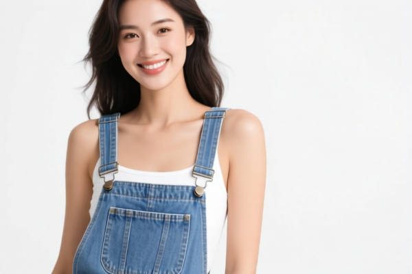 Women's_Girls' Summer Overalls