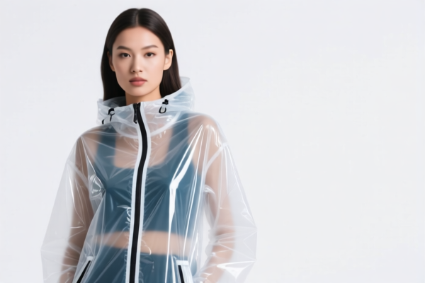 Plastics Coated Women's Outerwear