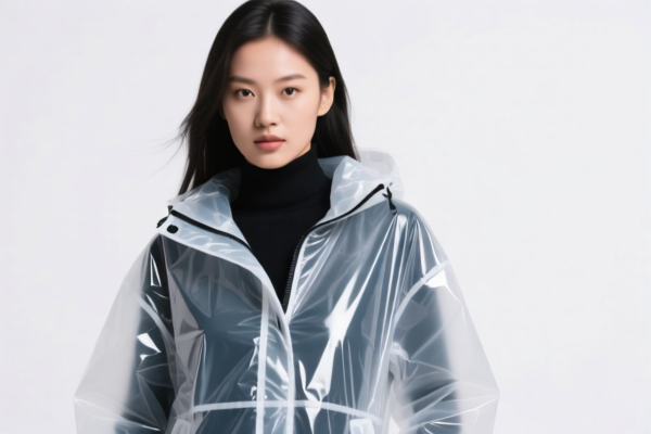 Plastics Coated Women's Outerwear