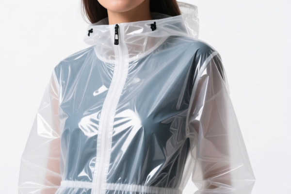 Plastics Coated Women's Outerwear
