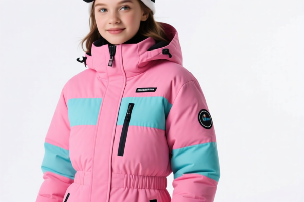 Girls' Down Ski Suit