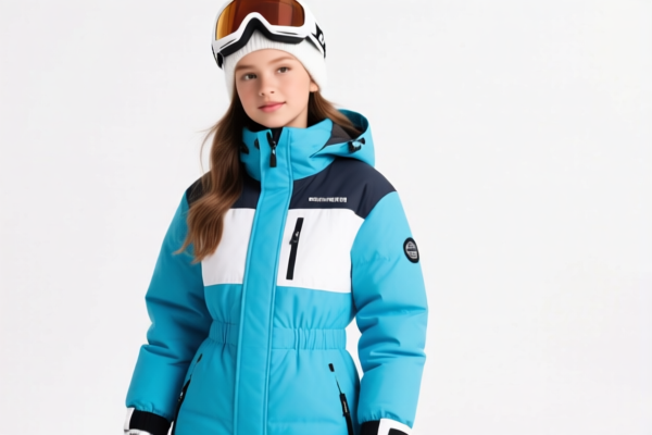 Girls' Down Ski Suit
