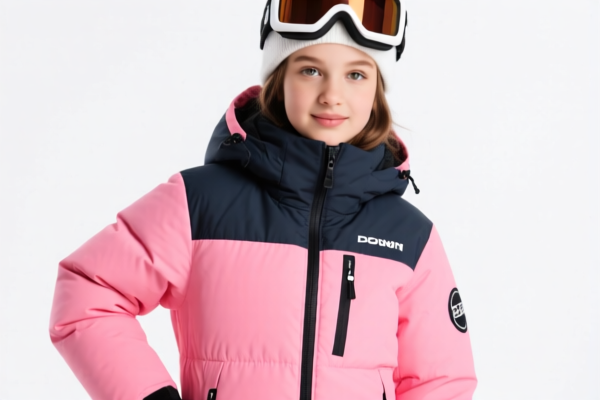 Girls' Down Ski Suit